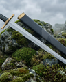 Custom Viking Dragon Sword - Handmade Forged Steel & Scabbard